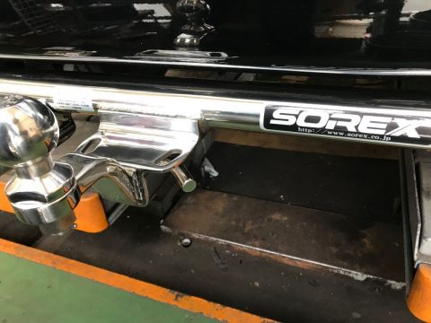 SOREX ヒッチメンバー　取付